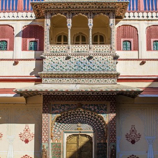 Jaipur - City palace - Lotus Gate